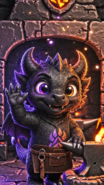 Ember at the forge